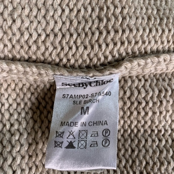 See by Chloe Crew Neck Sweater with Sleeve‎ Ties - Picture 5 of 5